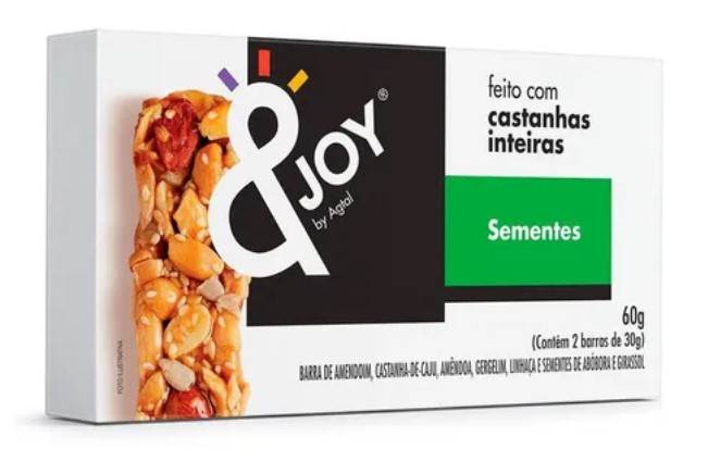 BARRA CEREAL JOY UN 30G SEMENTES Hernandes