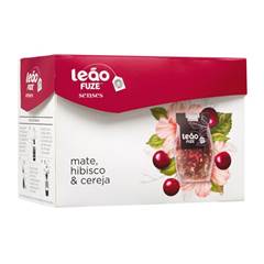 CHA LEAO FRUTAS 20G MATE/HIBISCO/CEREJA