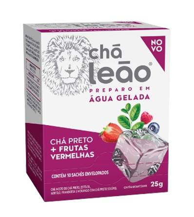 CHÁ  GELADO LEAO 25G FRUTAS VERMELHAS