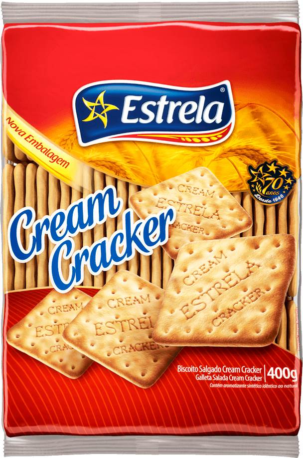 Biscoito Cream Cracker Estrela Pt G Hernandes