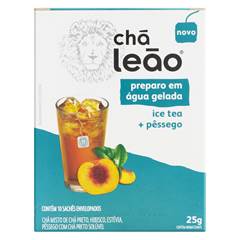 CHA GELADO LEAO DP-25G ICE TEA/PESSEGO