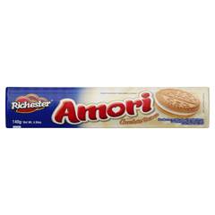 BISCOITO RECHEADO AMORI PT-125G CHOCOLATE BRANCO