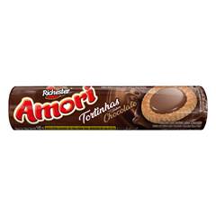 BISCOITO TORTINHA AMORI PT-140G CHOCOLATE