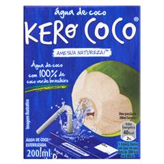 ÁGUA DE COCO KERO COCO TP-200ML