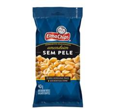 AMENDOIM SALGADO ELMA CHIPS PT-40G SEM PELE