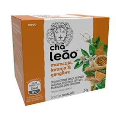 CHA LEAO 22G MARACUJA/LARANJA/GENGIBRE