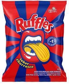 BATATA RUFFLES PT-33G CHURRASCO