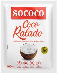 COCO RALADO SOCOCO PT-100G