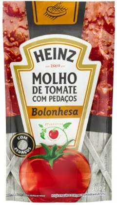 MOLHO TOMATE HEINZ SCH-300G BOLONHESA