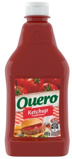 KETCHUP QUERO UN-400G TRAD