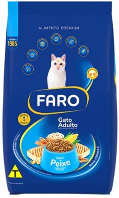 RACAO FARO GATO 2,7KG AD PEIXE