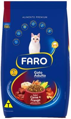 RACAO FARO GATO 10,1KG AD CAR/FGO