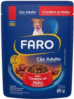 RACAO SCH FARO CAO 85G AD CORD MOLHO