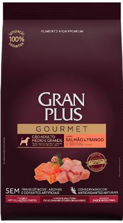 RACAO GRANPLUS CAO 10,1KG AD RMG SAL/FG