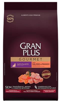 RACAO GRANPLUS GAT 10,1KG FL SAL/FG