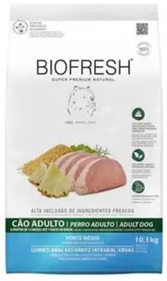 RACAO BIOFRESH CAO 10,1KG AD RM LM/AB/AR