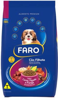 RACAO FARO CAO 2,7KG FL CAR/FIG/FG