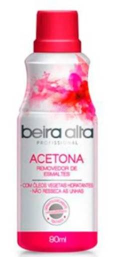 REMOVEDOR DE ESMALTE  BEIRA ALTA UN-90ML