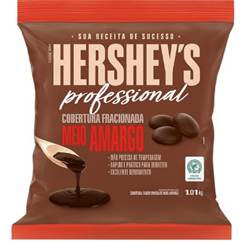 COBERTURA DE CHOCOLATE  HERSHEY UN-1,01KG MEIO AMARGO