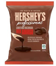 COBERTURA DE CHOCOLATE  HERSHEY UN-2,01KG MEIO AMARGO