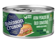 ATUM PEDAÇOS  ROB CRUSOE LT-140G C/OLEO