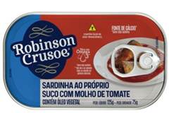 SARDINHA ROB CRUSOE LT-125G MOLHO TOM